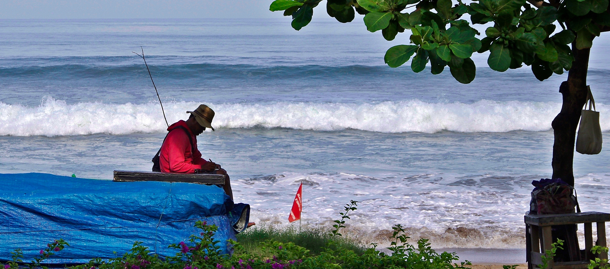 Der alte Mann am Meer