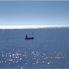 Der alte Mann AUF dem Meer