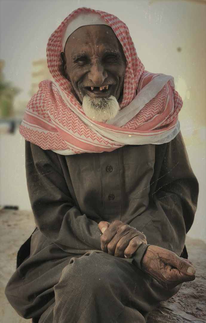 Der alte Mann, der zu Fuß von Bagdad nach Riad gelaufen ist