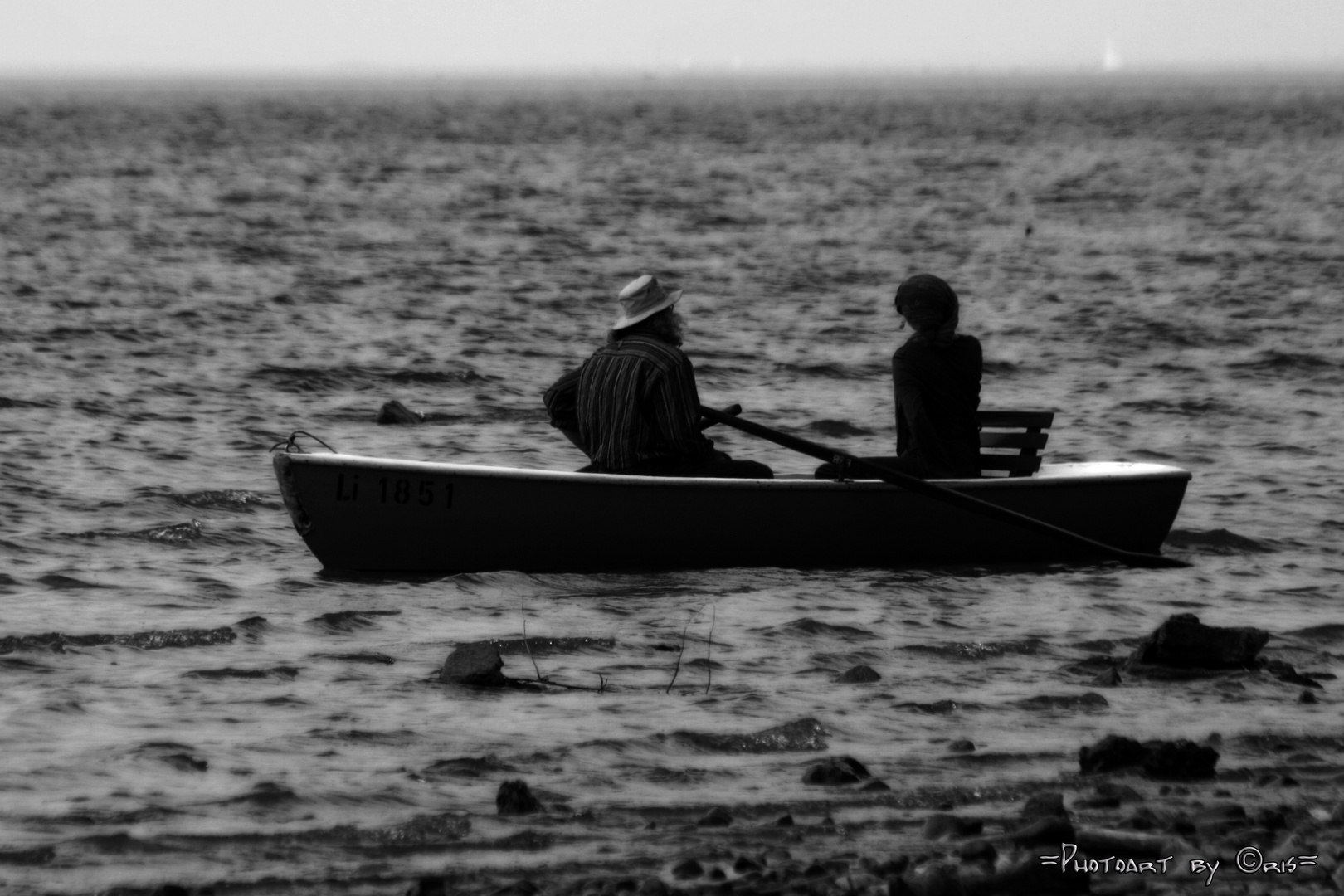 Der Alte Mann, die Frau und sein Boot