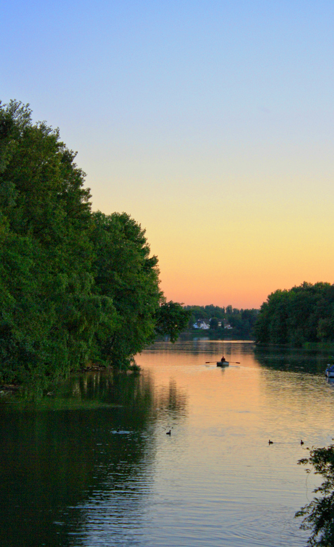 Der alte Mann und der Halterner Stausee