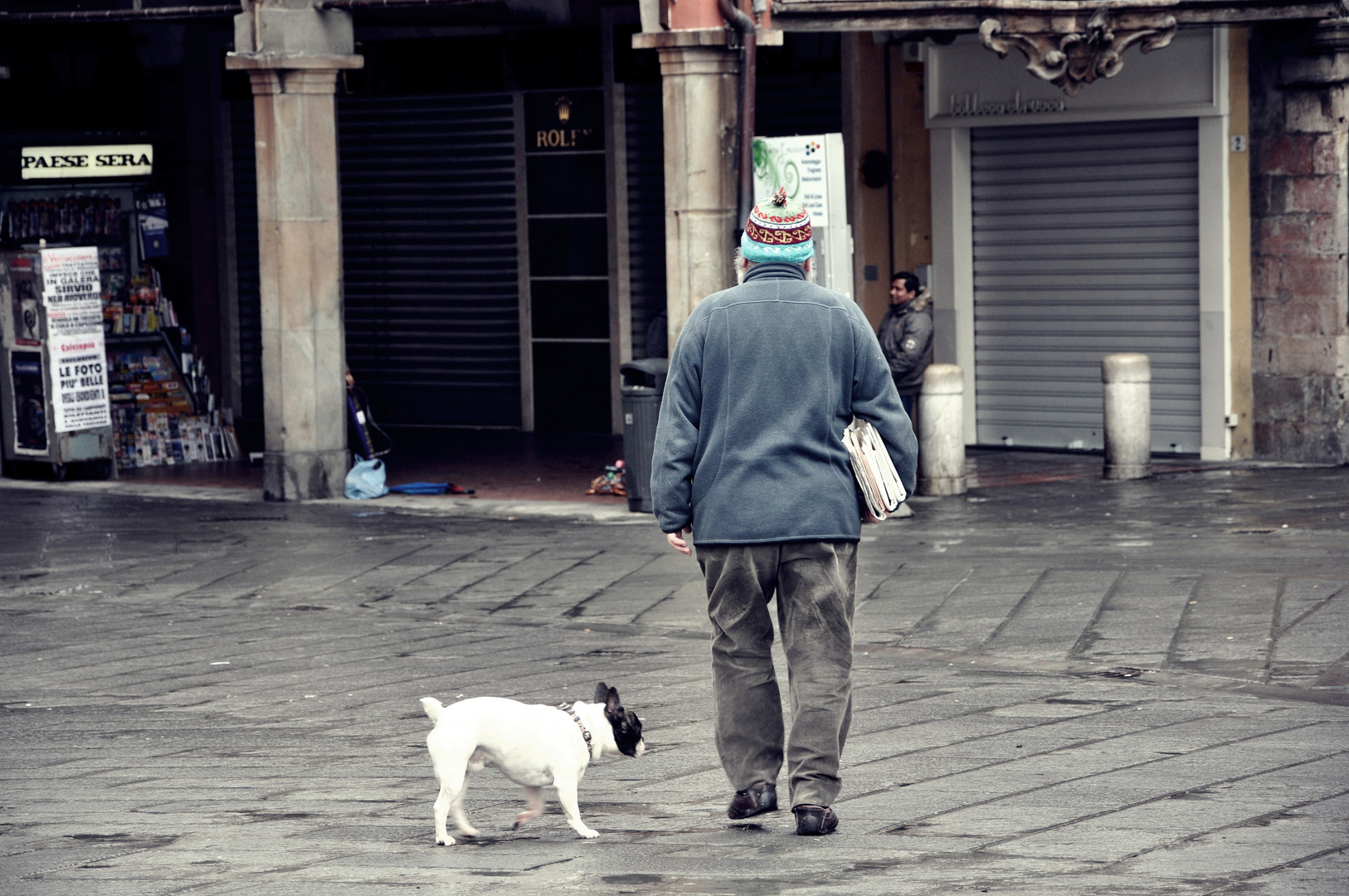 Der alte Mann und der Hund