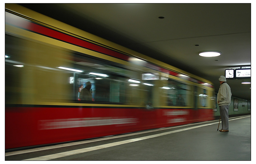 Der alte Mann und die S-Bahn