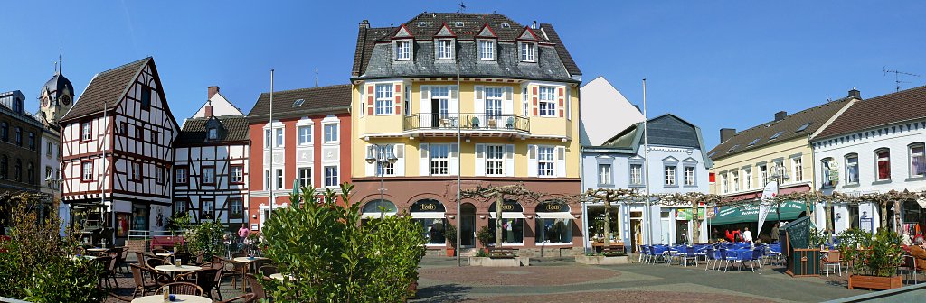 Der Alte Markt in Euskirchen