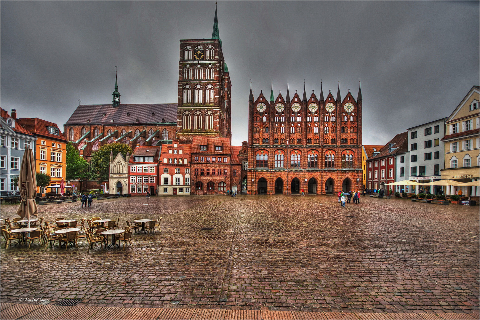 Der Alte Markt in Stralsund - das Herz der Hansestadt...