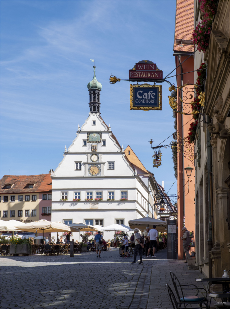 Der alte Marktplatz...