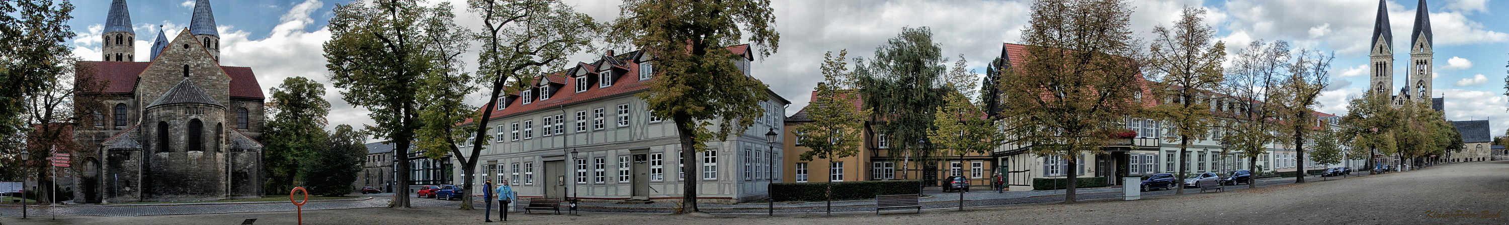 Der alte Marktplatz von Halberstadt