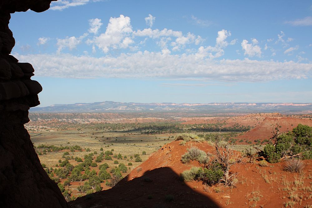 Der alte Navajo wacht über sein Land...