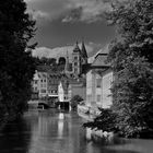 der alte Neckar in Esslingen