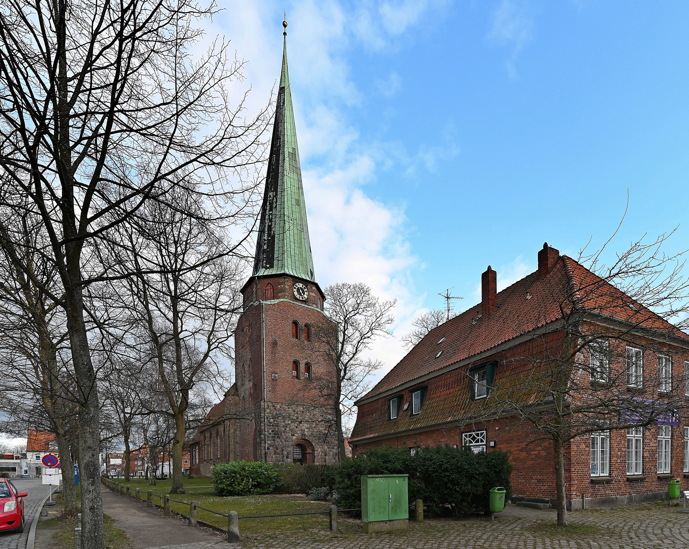 Der alte Ortskern von Lübeck-Travemünde