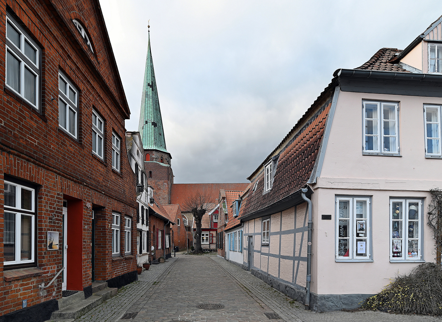 Der alte Ortskern von Lübeck-Travemünde