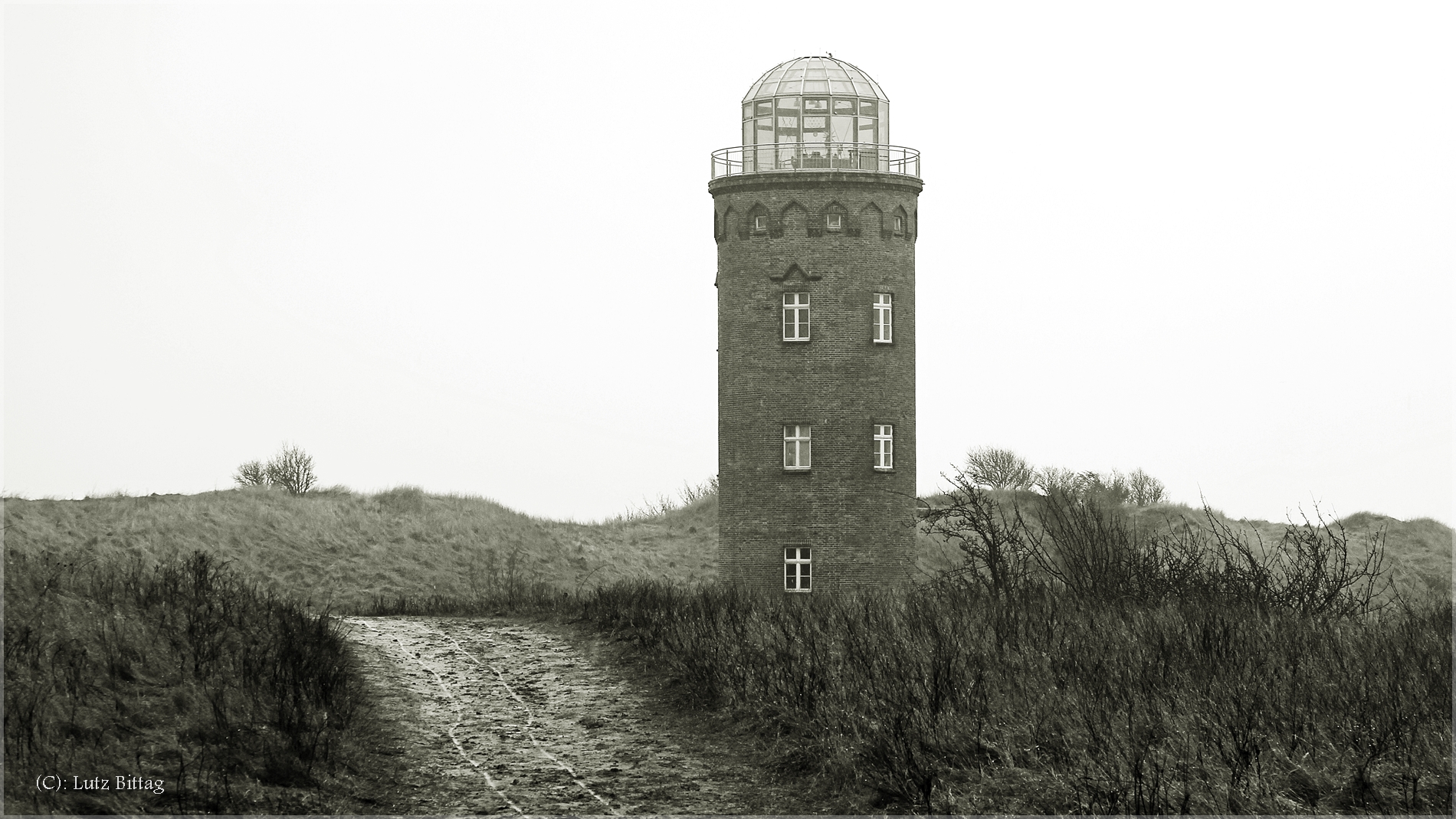 Der alte Peilturm vom Kap Arkona