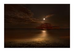 der alte Pier in Brighton