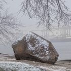 Der "alte Schwede" am Elbstrand Oevelgööne