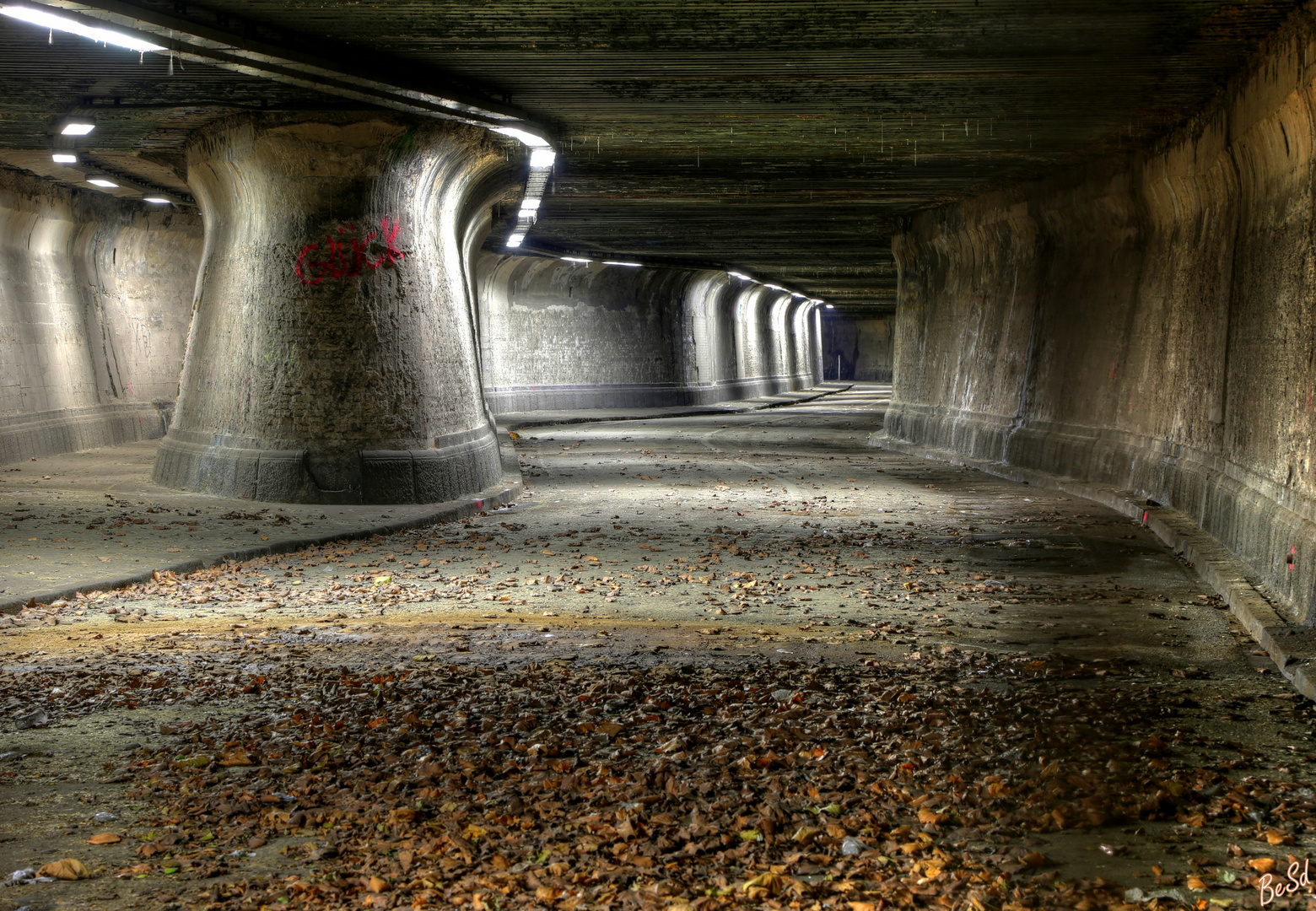 der alte Tunnel...