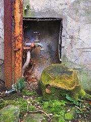 Der alte Wasserhahn in Altona