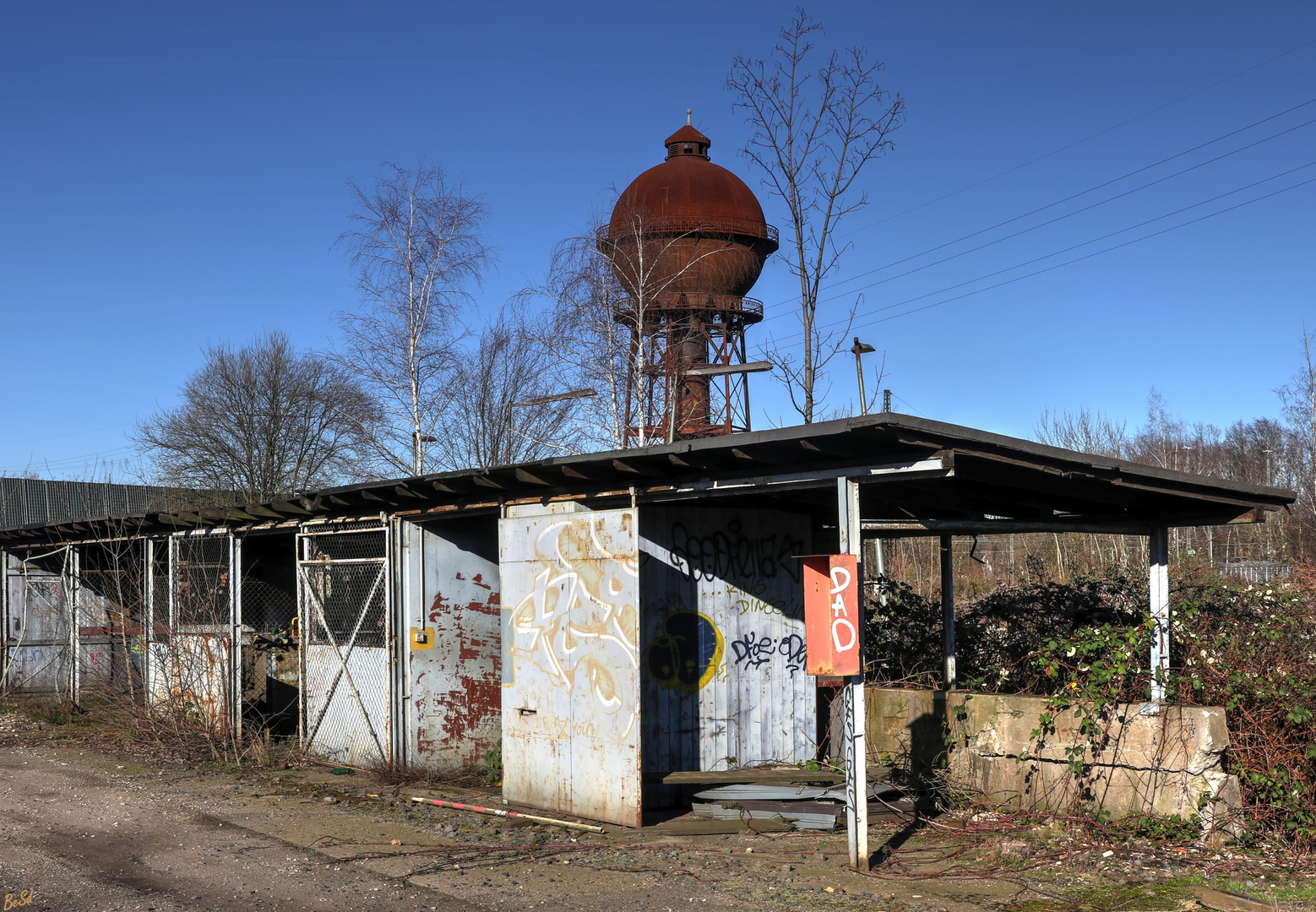 Der alte Wasserturm....