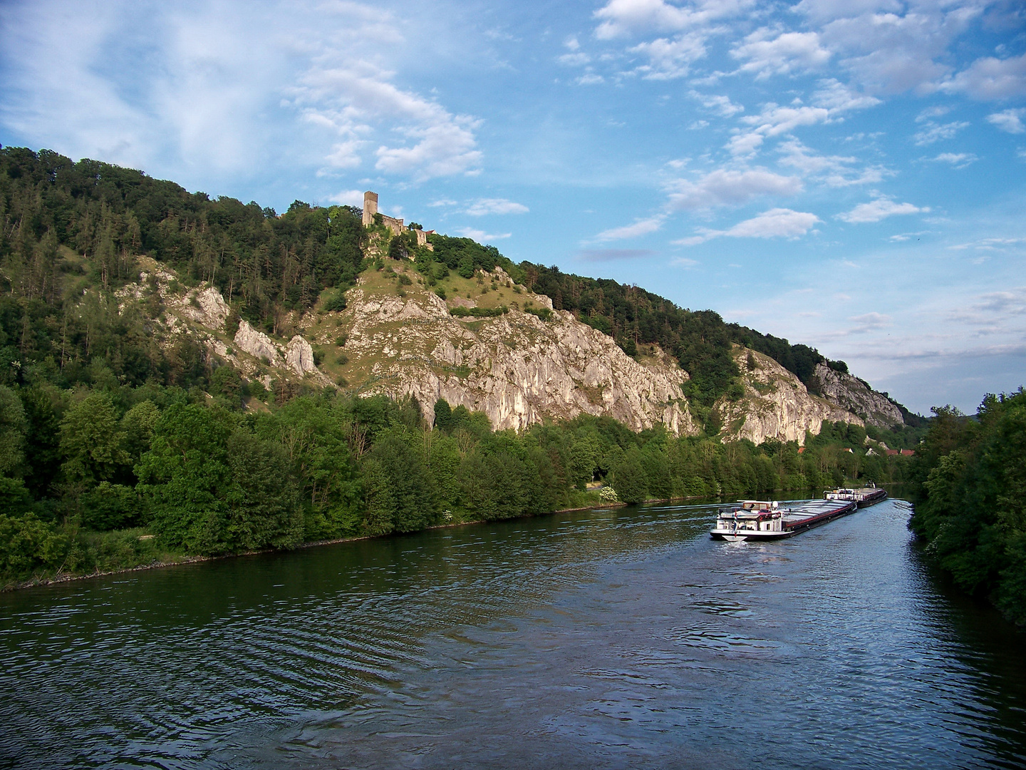 Der Altmühlkanal bei Essing