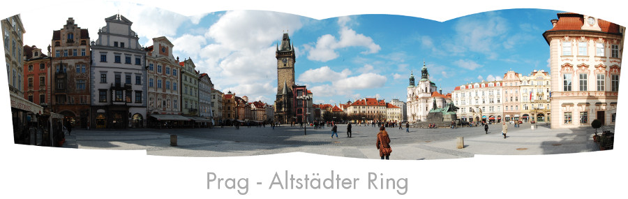 Der Altstädter Ring in Prag