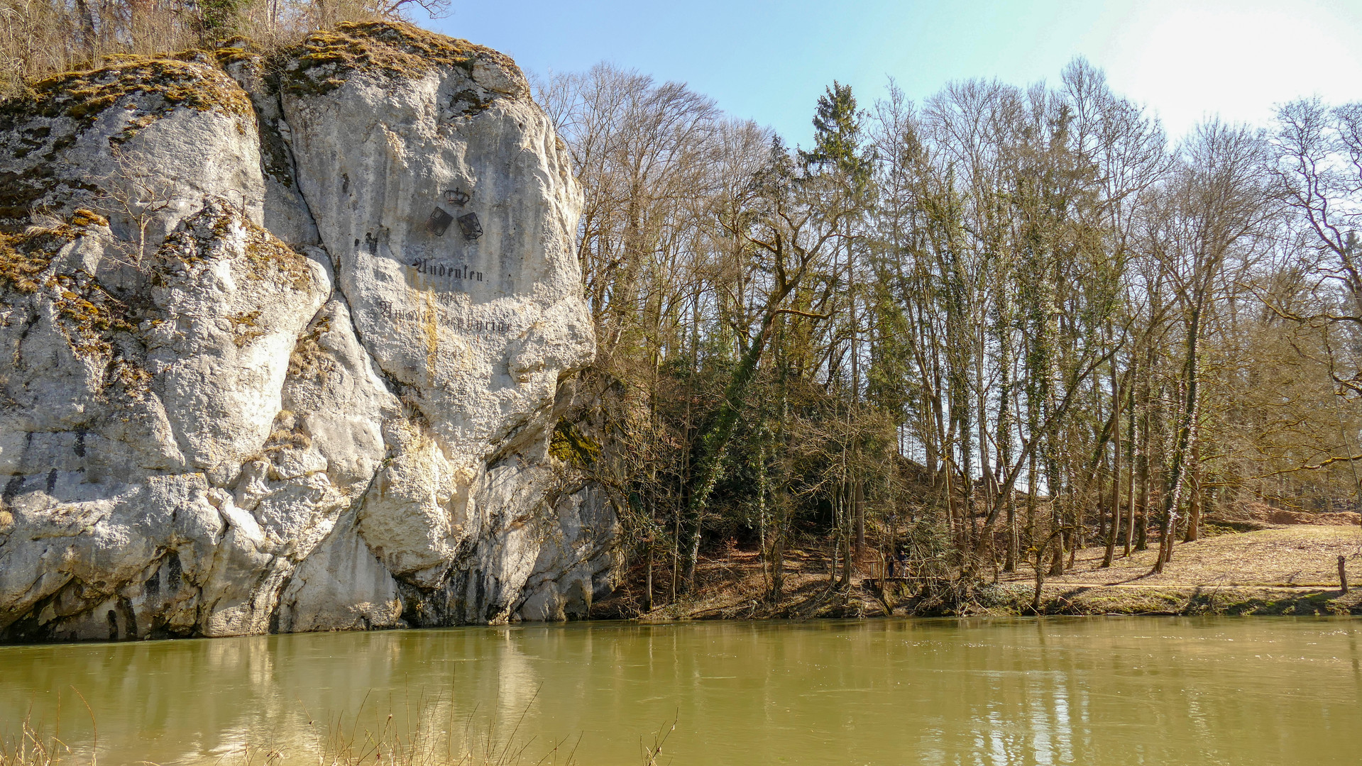 Der Amalienfelsen bei Inzigkofen