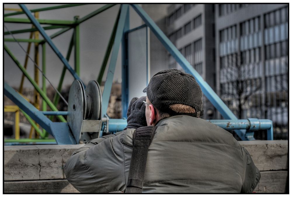 .Der ambitionierte Fotograf.