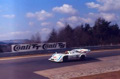 Der Amerikaner Georg Follmer (F.1 Pilot Shadow-Ford)1973 im Porsche 917/10 Turbo