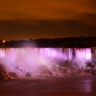 der amerikanische Niagara Fall bei Nacht am 15.05.2013