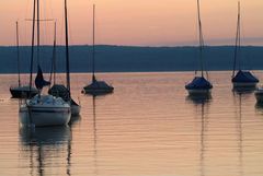 Der Ammersee am Abend