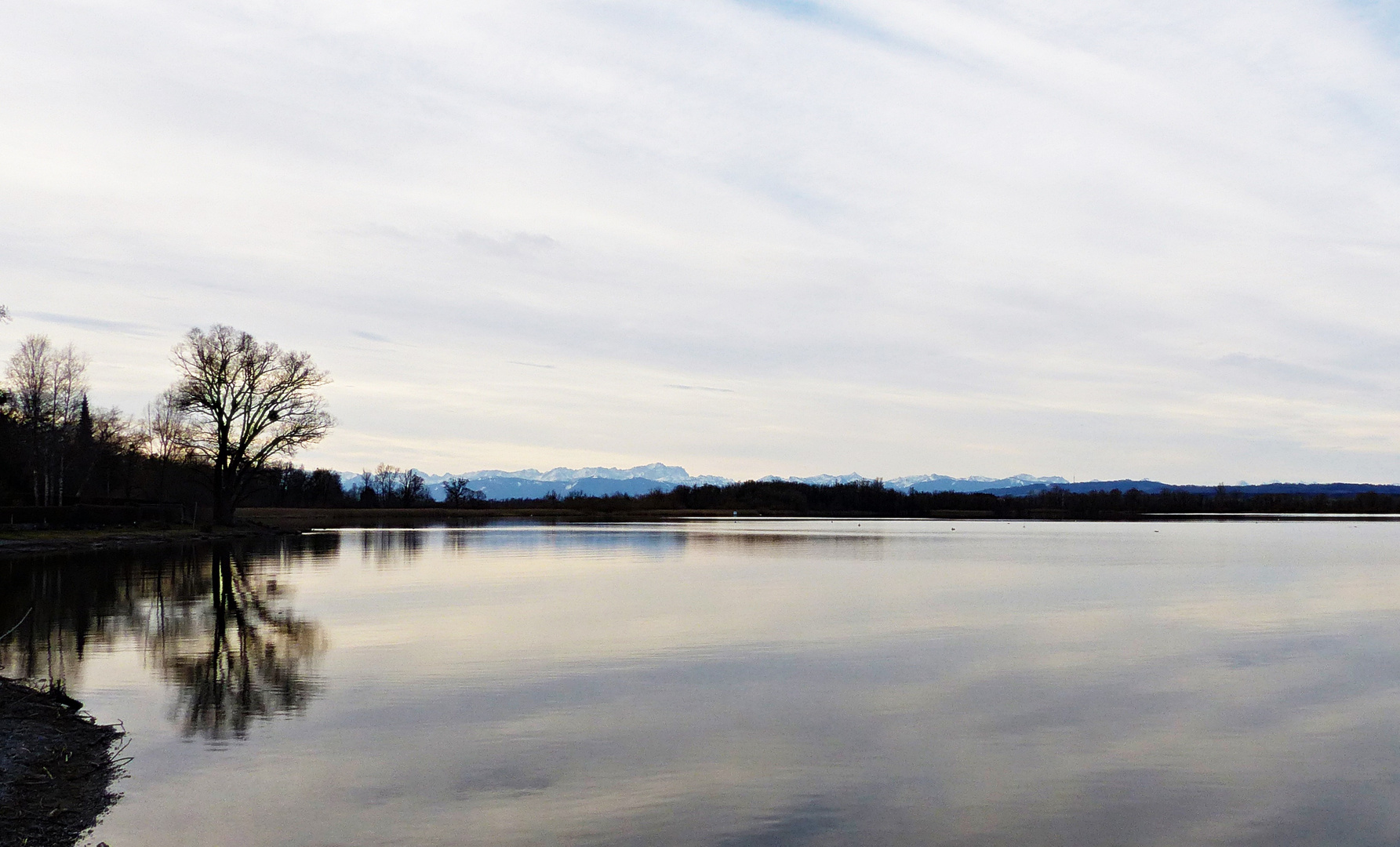 Der Ammersee im Morgenlicht