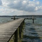 Der Ammersee in Bayern