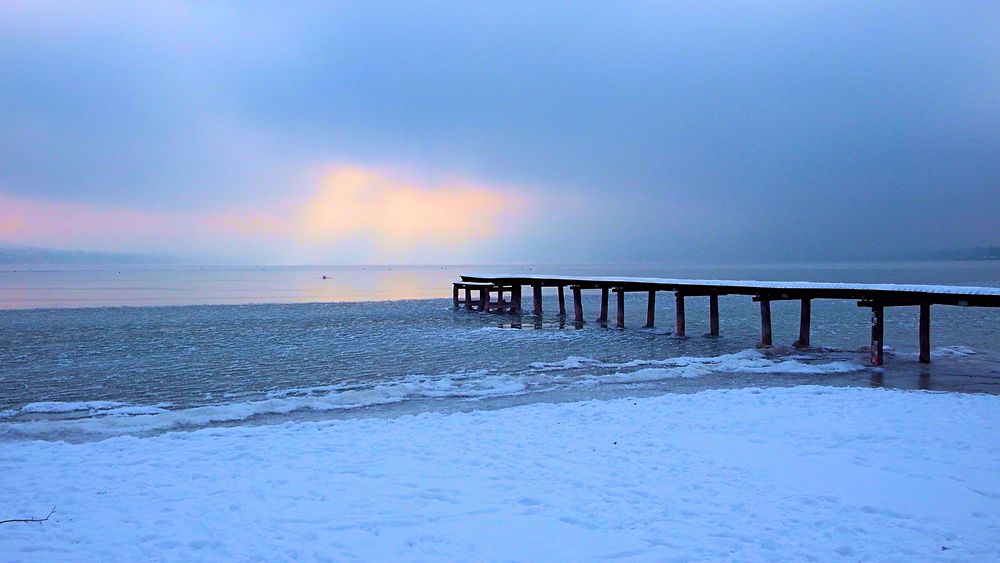 Der Ammersee in Stegen