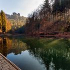 Der Amselsee im Morgenlicht