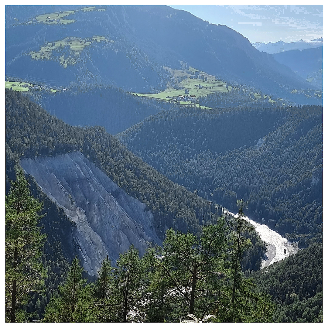 Der Anfang der Rheinschlucht