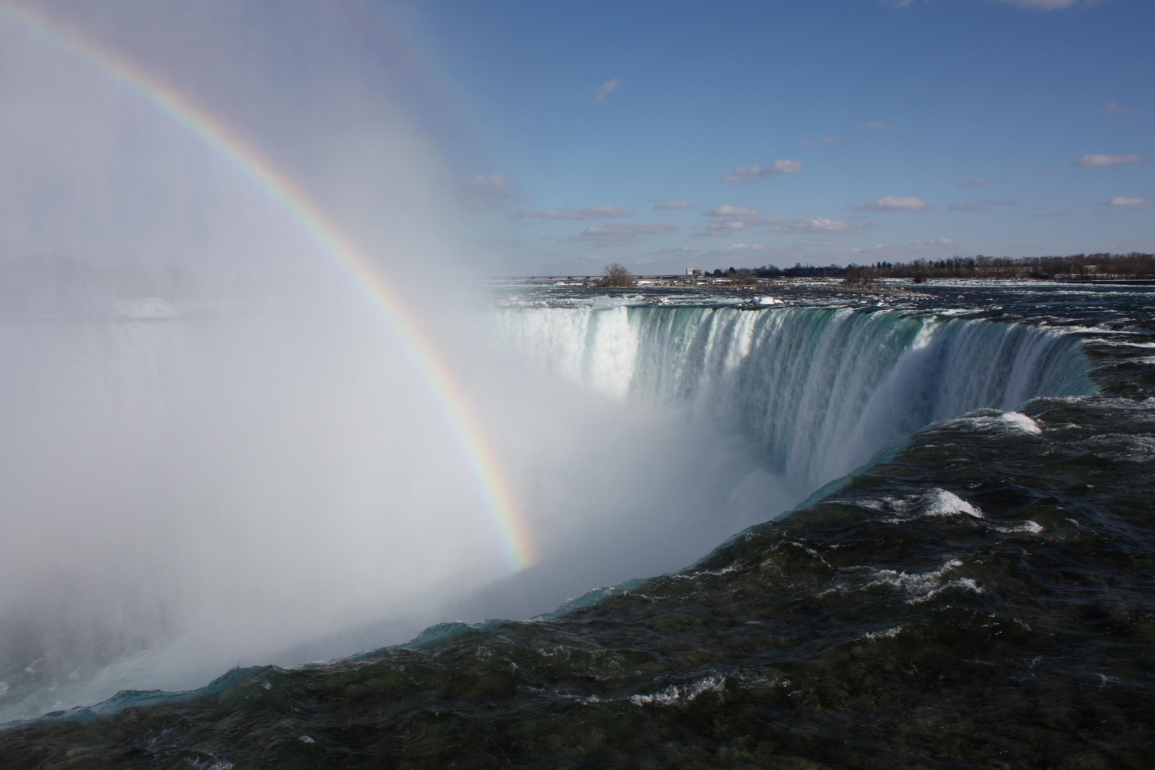 Der Anfang des Regenbogens