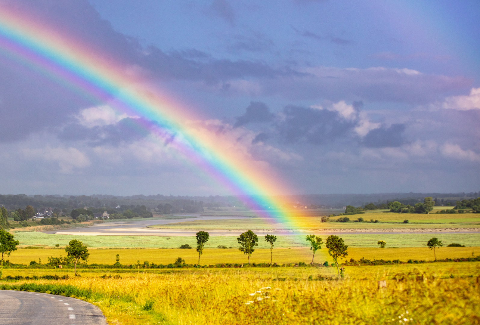 Der Anfang des Regenbogens 