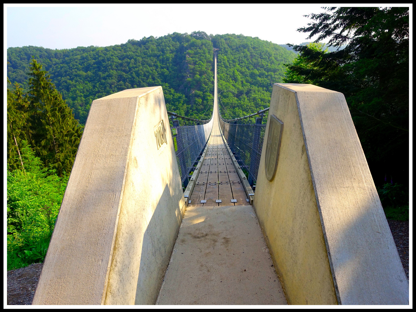 Der Anfang oder das Ende der Brücke