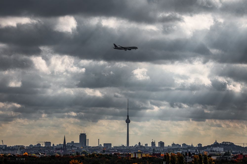 Der Anflug über Berlin