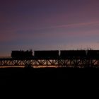 der Angelrodarer Viadukt am Morgen