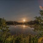 Der Angelsee am frühen Morgen 