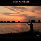 Der Angler am Rhein