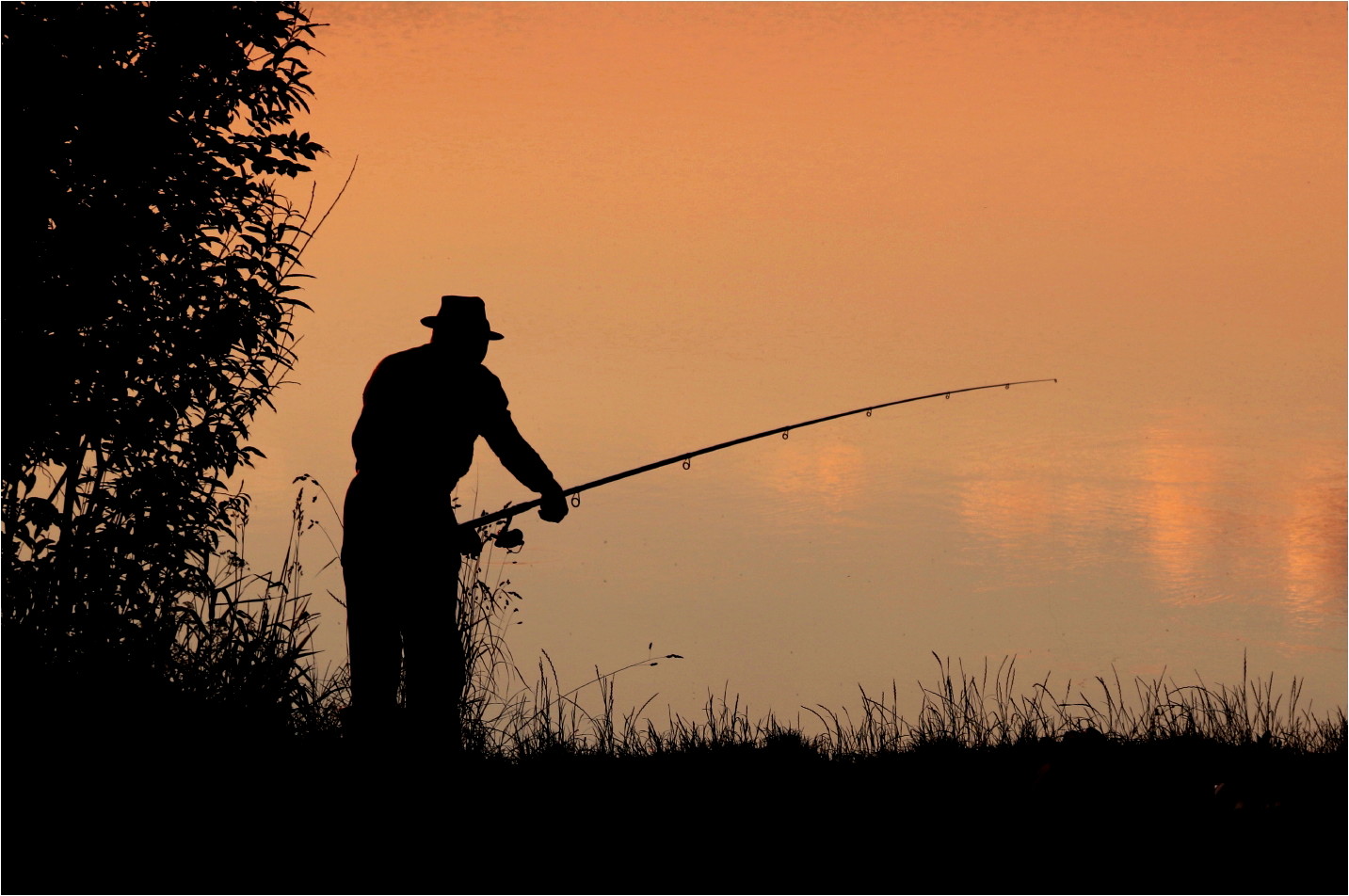 Der Angler Foto & Bild erwachsene menschen, menschen Bilder auf