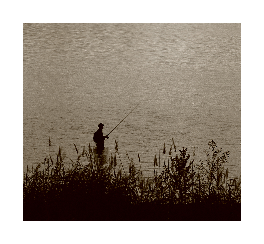 Der Angler in S.