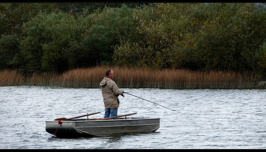 "Der Angler Mit Geduld"