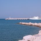 Der Angler und das Boot... (Hafen Rethymnon)