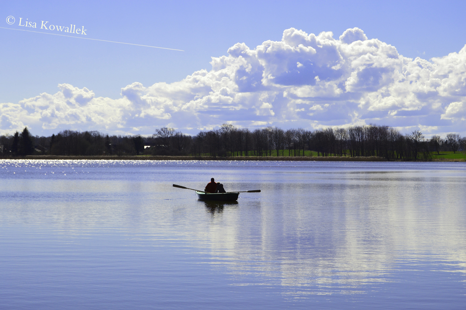 Der Angler und sein Begleiter