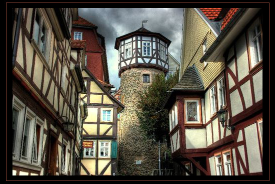 ..Der Ankerturm in Lauterbach (Hessen)..