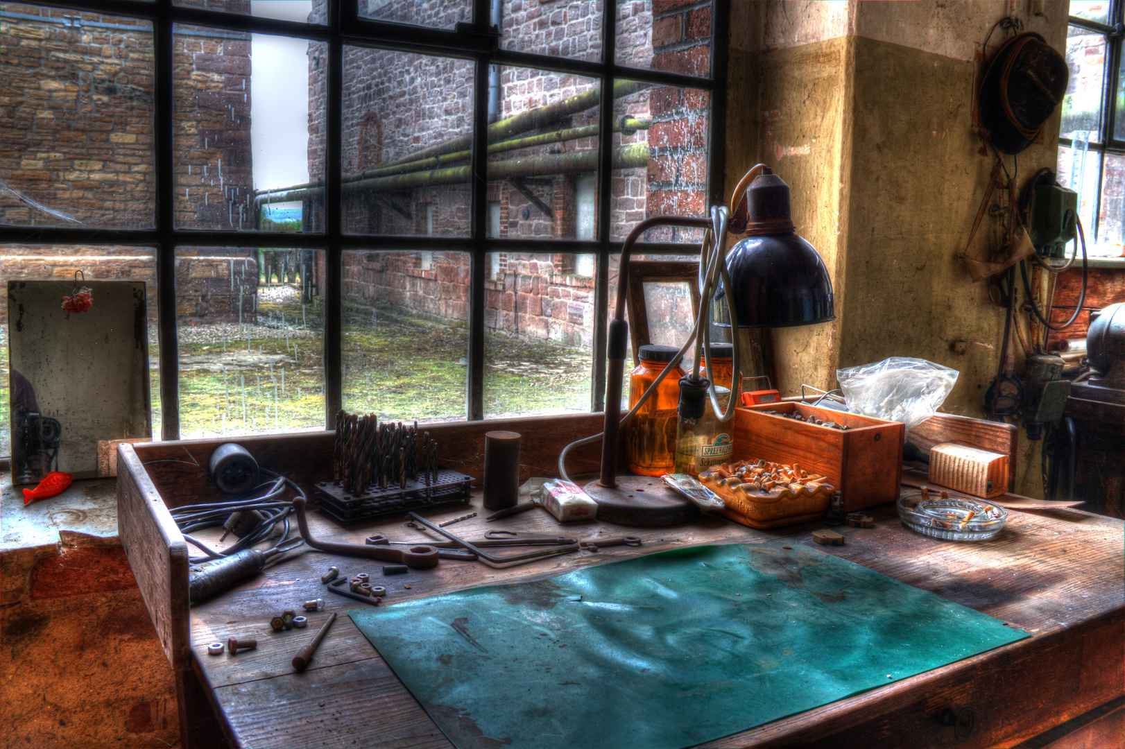 Der Arbeitsplatz am Fenster