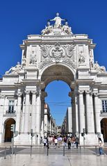 Der Arco da Rua Augusta in Lissabon