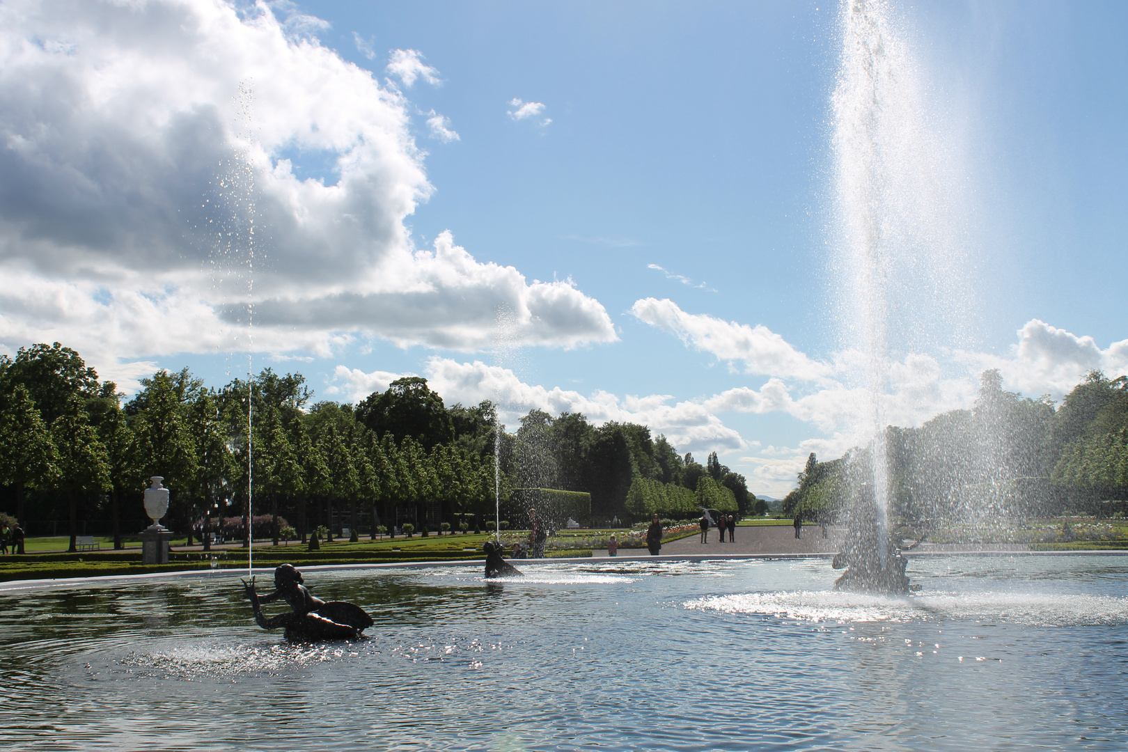 Der Arionbrunnen im Schwetzinger Schlossgarten 