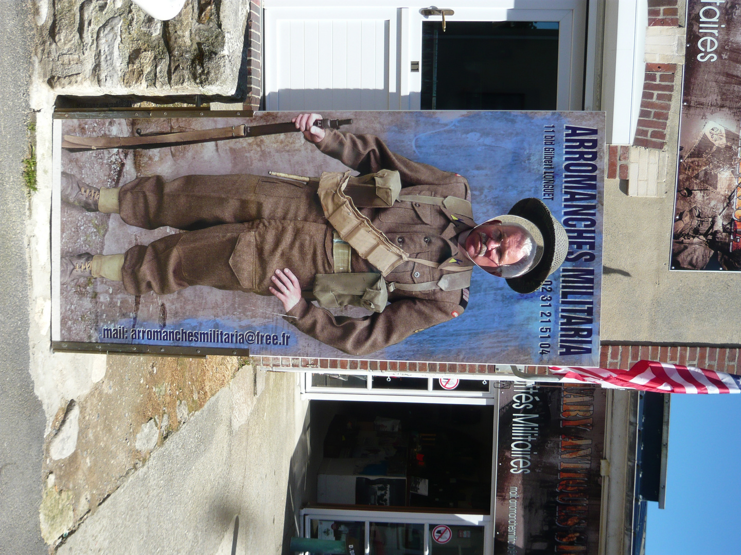 Der Arme Soldat Herbert in Normandie  Frankreich 